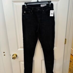 Ag Denim‎ Mari Jean Blacksalt Charcoal NWT Size 27